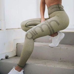 green melange signature tights Aim’n